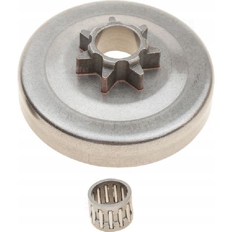 Tambour d'embrayage à pignon fixe d'origine pour tronçonneuse Husqvarna 450, 445, 340, 345 et 350 (1/4)