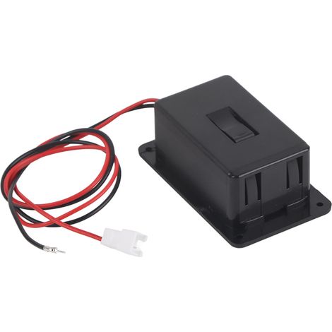 Boîtier de Pile 9V pour Guitare Basse et Micros Actifs - Support de Connexion (1/5)