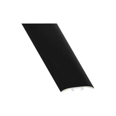 Barre de seuil aluminium noir 30mm x 830mm – Jonction universelle pour sols – Finition élégante et durable – Installation rapide – Cqfd