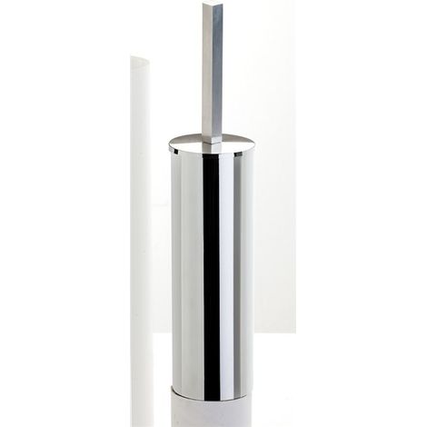 STILHAUS Saturno porta scopino in acciaio satinato codice prod: 000ST03954