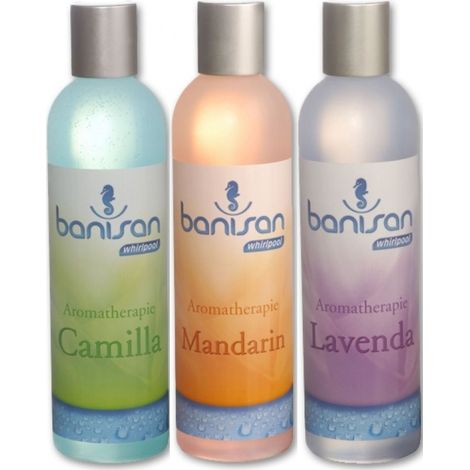 Banisan Badezusatz Whirlpool Aromatherapie 3 Düfte mit je 250 ml