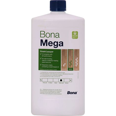 Vernice parquet opaca, vernice per parquet, 1 litro, finitura parquet opaca (1/5)
