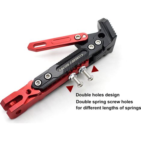 Support de trépied réglable pour béquille de moto, support latéral universel en aluminium modifié pour Scooter à moteur (1/5)