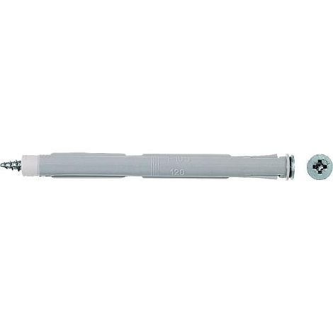 Cheville châssis de fenêtre F 10 S 140, acier zinguée, cruciforme Z3, UE 50 (1/2)