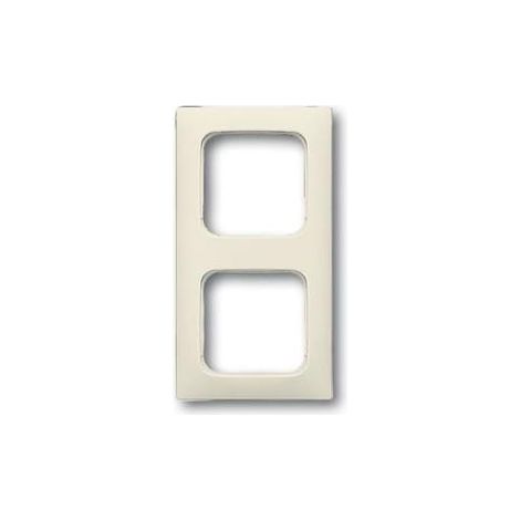 Busch-Jaeger 2512-212K-102 Busch-Duro 2000® SI Linear-Abdeckrahmen 2-fach Rahmen (1/5)