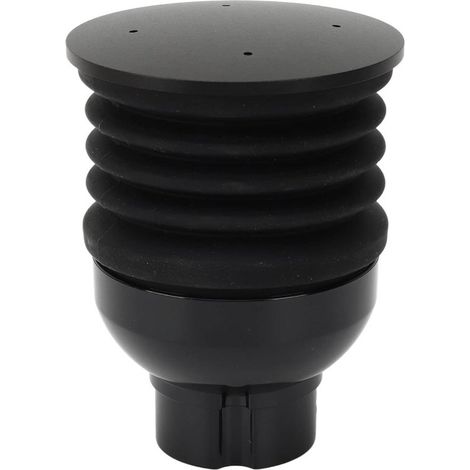 Tolva de alimentación de grano para molinillo de café manual de dosis ún，Aleación de aluminio universal para Eureka Mignon (Negro)，silicona，Negro (1/5)