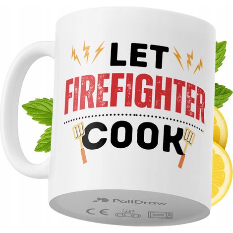 Lustige Kaffee- oder Teetasse für Feuerwehrleute mit witzigem Textdesign – ideal für Geburtstage, Namenstage, Feiertage und besondere Anlässe. Hochwertige Tasse für Zuhause, Büro und Arbeit. Farbe: We