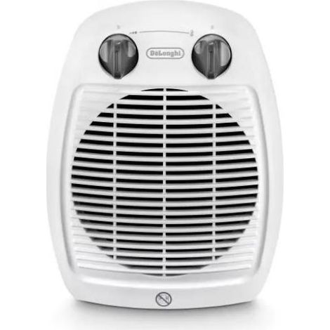 De’Longhi HVA3220 calefactor eléctrico Interior Gris, Blanco 2000 W Ventilador eléctrico (1/2)