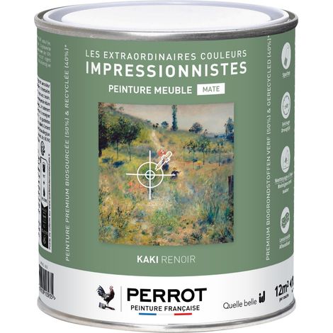 PEINTURE MATE POUR MEUBLE KAKI RENOIR 1L  - PERROT
