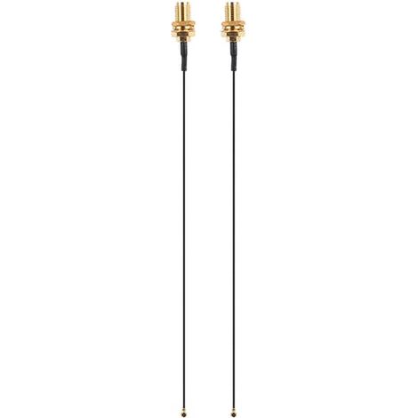 connecteurs RF0.81 IPEX 4 à filetage externe et broche interne pour module sans fil de carte réseau WiFi M.2 (1/5)