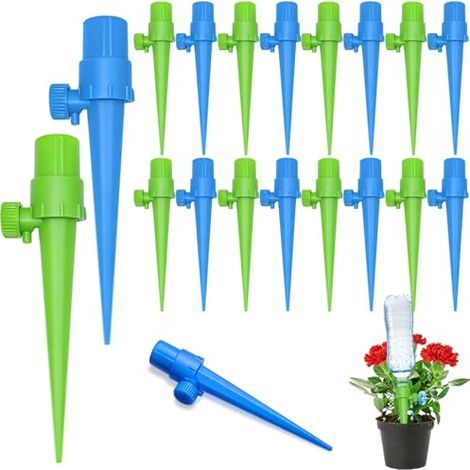 16 Pieces Drip Irrigation System, Automatic Indoor Sprinkler, Adjustable Watering Device, for Balcony, Garden, Indoor Plants and Flower Pots (16) - (1/5)