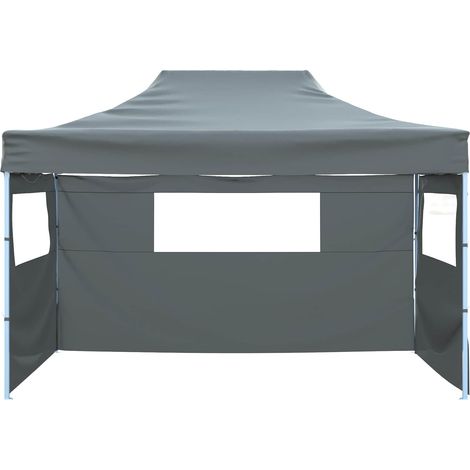 Tente de fête Anthracite 291 x 431 x 315 cm Tissu Oxford (1/5)