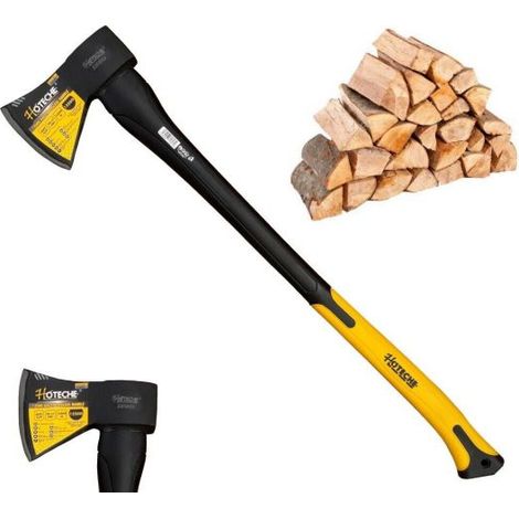 MAZZA ACCETTA ASCIA SPACCALEGNA 1250GR MANICO IN ABS PROFESSIONALE LEGNA