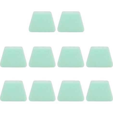 10 Baumwoll-Luftfilter, Ersatzteilnummer 530037793, für Poulan 1900, 1950, 2075C, 2550SE, 2555FLW und SM4018 Kettensägen – 10er-Packung (1/5)