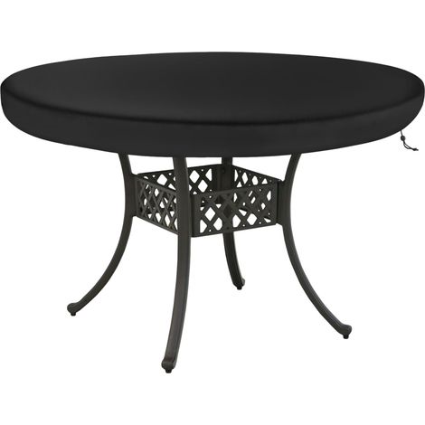 Copertura tavolo rotondo impermeabile balcone 106 x 10 cm (1/5)