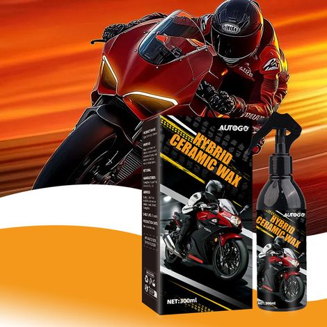 Produit de protection pour moto en aérosol, facile à appliquer et universel, n'abîme pas la peinture, imperméable, anti-poussière et résistant aux rayures. – 300 ml -- BIEMMEDUE (1/4)