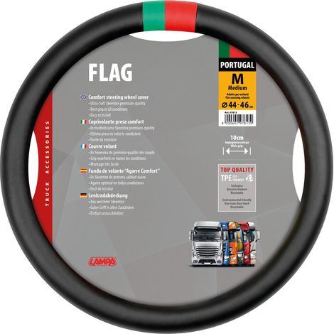 Flag Portogallo, coprivolante in Skeentex - M - Ø 44/46 cm (1/2)