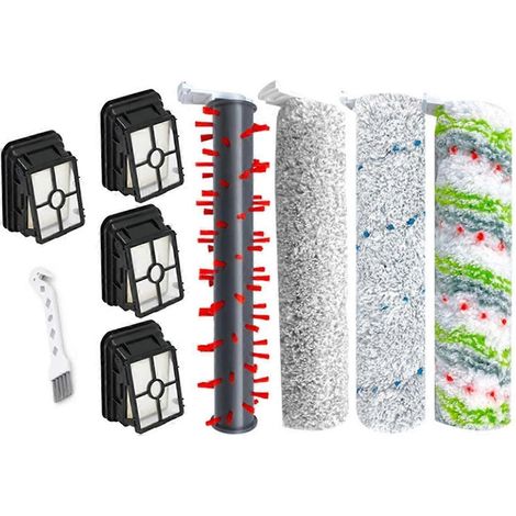 Pièces détachées pour aspirateurs sans fil Crosswave Cordless Max 2554, 2554A, 2590, 2596, 2596B, 2596M, 2765, 2767Z et 2761 : brosse rotative et filtre. (1/5)