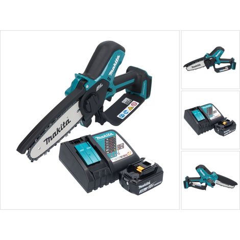 Makita DUC 150 RF Akku Kettensäge 18 V 15 cm Brushless + 1x Akku 3,0 Ah + Ladegerät