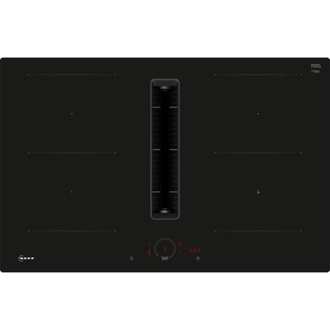 Piano cottura a incasso Neff V58NHQ4L0, 80 cm, Nero, Touch Control frontale (1/4)
