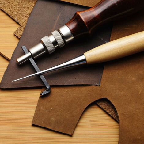 DIY-Werkzeugset für Ledergeldbörsen: Herstellung und erste Schritte (1/4)