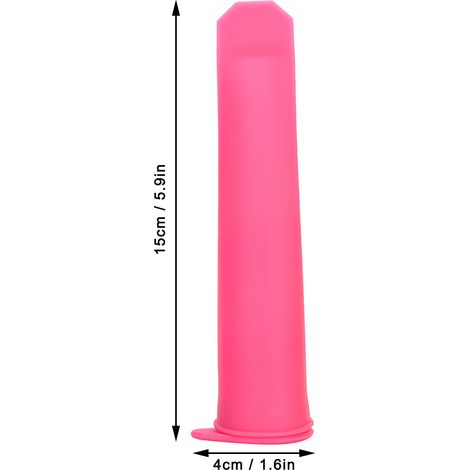 Moule pour Barres Glacées en Silicone 6Pcs DIY Réutilisable avec Couvercle Léakproof pour Enfants et Adultes (1/5)