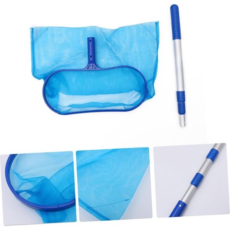 1 STK Blatt Rechen Mesh Schwimmen Sauberer Pool