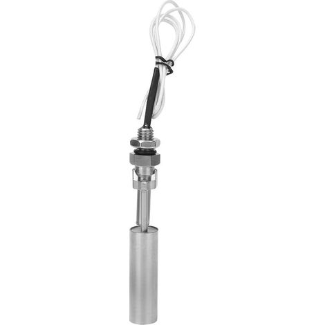 Capteur de flotteur de niveau d'eau liquide, interrupteur en acier inoxydable 304, filetage mâle de 10mm, DC0-110V (1/5)
