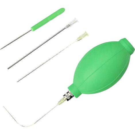 Souffleur d'œufs facile Outils pour œufs vides Pompe à œufs à un trou et perceuse Pâques C (1/5)