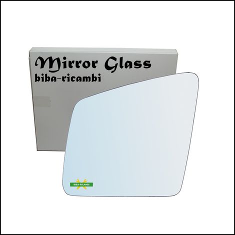 Vetro specchio retrovisore cromato lato sx-guidatore per mercedes classe gl i (x (1/2)