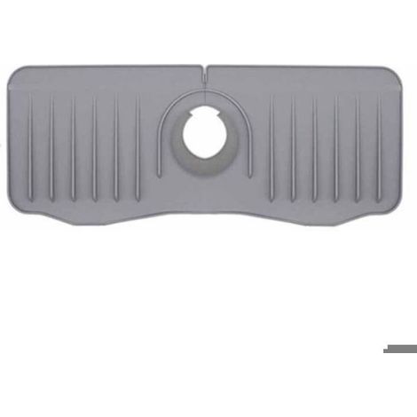 Tapis d'évier, tapis de bonde, tapis de robinet, tapis de robinet en silicone, tapis anti-gouttes en silicone pour robinet d'évier