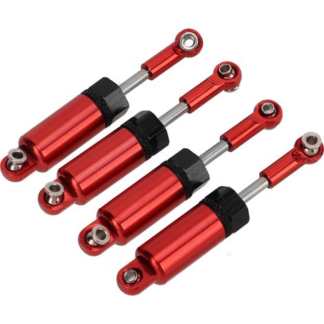 4 amortisseurs métalliques réglables pour voiture télécommandée 1/16 MN, pièces de rechange et amélioration pour modélisme RC (1/5)
