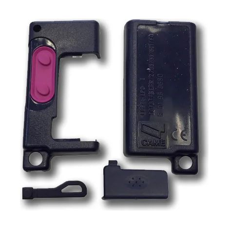 Télécommande émetteur Shell Radio Control Top-432S CAME 119RIR078 2 boutons Fuchsia Remplacement (1/4)