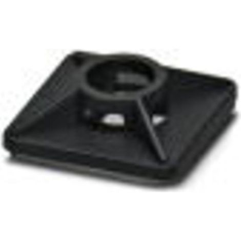 Phoenix Contact WT-BASE LS HF 6 BK Supporto per cavi autoadesivo 3240709 aperture su 4 lati Nero 100 pz.