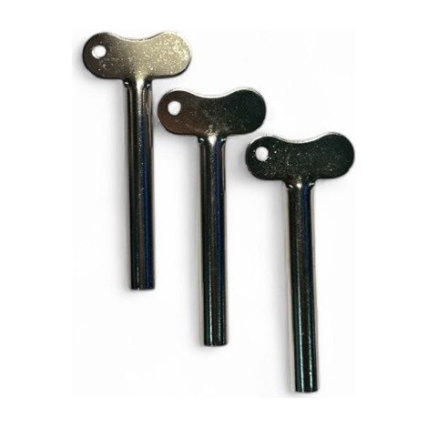 Lot de 3 presse-tubes ROG argentés (1/3)