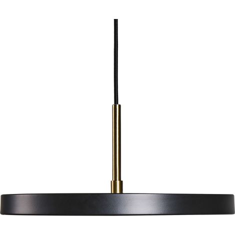 Pendant Lamp LED Black Steel Modern Style Office Dining Room Hanging Lighting EVENLODE (1/5)