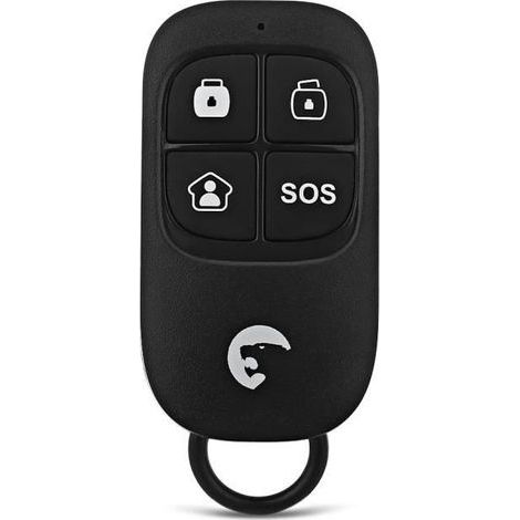 eTIGER ES - RC1 80m 433MHz Funkfernbedienung für Heimalarmanlagen (1/4)
