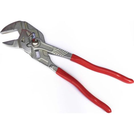 Pinza poligrip pappagallo 250mm pulsante acciaio regolabile 10&quot ro