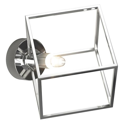 Applique Moderna Frame Metallo Cromo 1 Luce G9 (1/3)