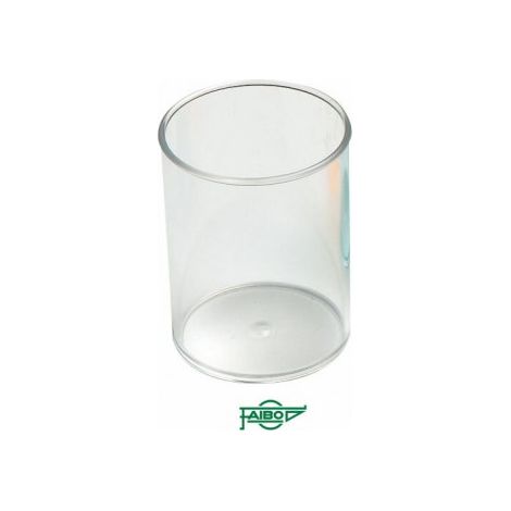CUBILETE DE PLASTICO 78 MM. DIAMETRO X 100 MM. ALTO TRANSPARENTE CRISTAL FAIBO 205-23