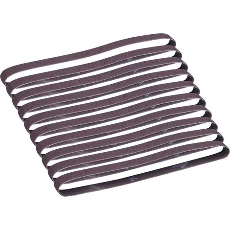 SW-Stahl S3295-1 Schleifband Körnung 80 I geeignet für Bandschleifer S3295 I 10 x 330 mm I grobe Körnung I 10er Set