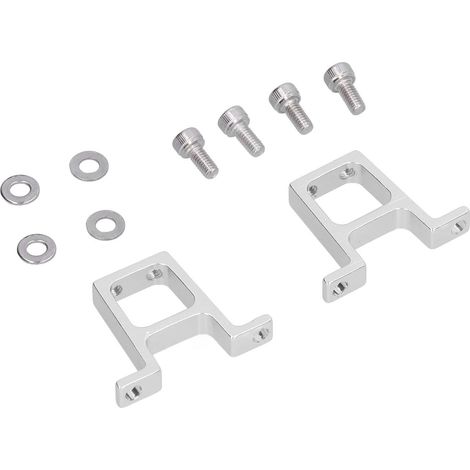 Support en aluminium anodisé pour servos, supports de montage pour pièces robot, kit de fixation pour servo-moteurs, robuste et léger. (1/5)