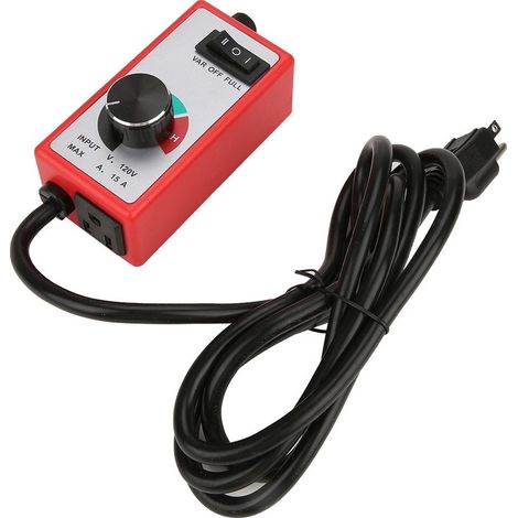 Régulateur de vitesse, contrôleur variable pratique et compact fiable pour l'agriculture en serre Fournitures pour adultes Équipement de travail du bois Outils électriques (1/5)