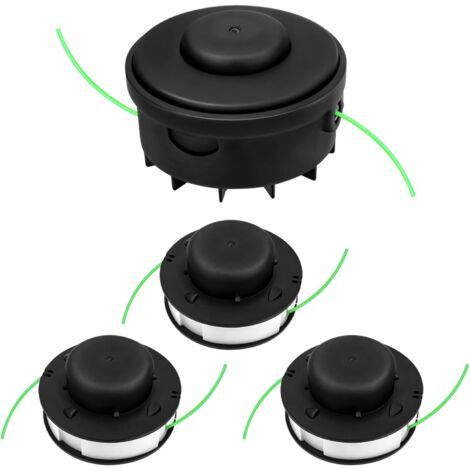BUNTHAUS C2-2 Tête de rechange pour débroussailleuse & bobines pour Stihl FSA 56, tête de rechange pour débroussailleuse, 1 tête de rechange pour débroussailleuse, 3 lignes de bobine (1/5)