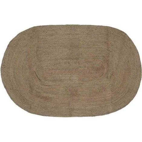 Tapis de surface - 42010640 - Gris - Jute - Ovale 152 x 245 cm (1/5)