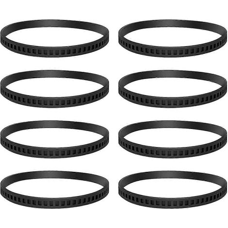 Lot de 8 pneus en caoutchouc 650721-00 pour scies à ruban portatives DWM120, DCS374, DW328K (1/2)