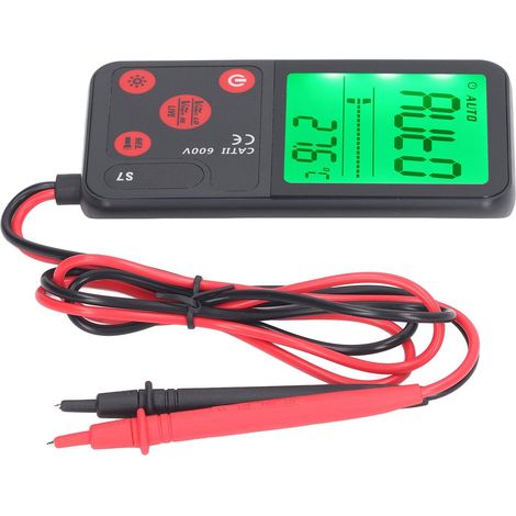 3,5-Zoll-Digitalmultimeter mit 6000 Counts, multifunktionaler automatischer Erkennung und tragbarer Voltmeter-Spannungsmesser (1/5)