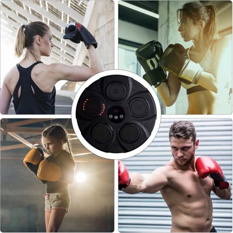 Cible De Boxe- Machine de Boxe Musicale Bluetooth- Music boxing machine murale - Pas de gants (1/4)