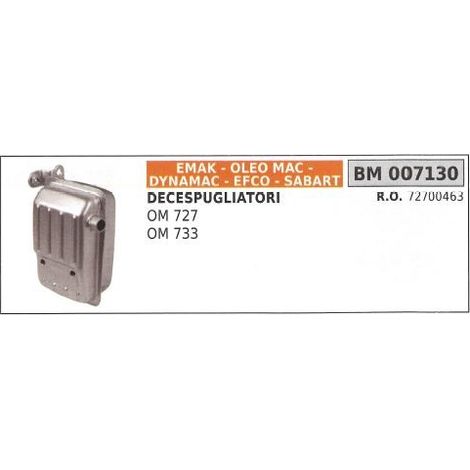 Marmitta EMAK decespugliatore OM 727 733 007130