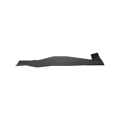 Cuchilla izquierda de rotación a la derecha, adaptable para cortacéspedes autopropulsados Iseki Modelos: Sgx 137cm - L: 715mm, Diámetro central: 13mm, En